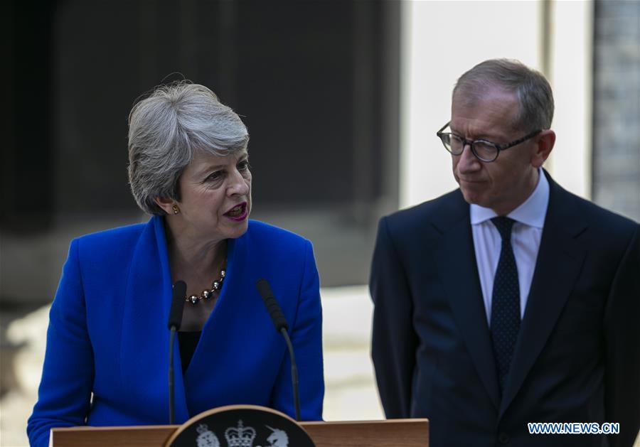 BRITAIN-LONDON-THERESA MAY-10 DOWNING STREET