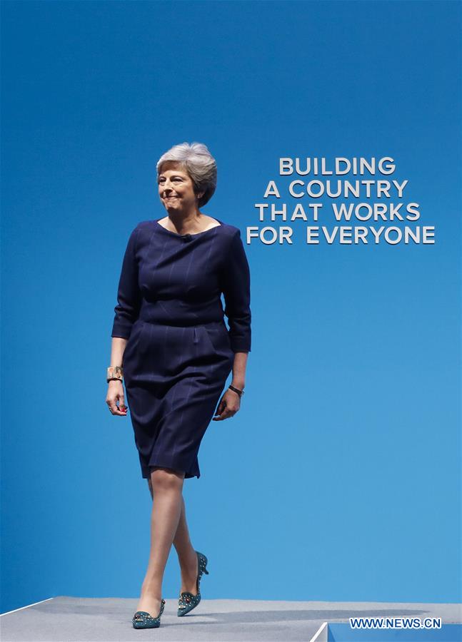 BRITAIN-LONDON-THERESA MAY-RESIGN