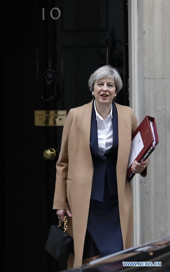 BRITAIN-LONDON-THERESA MAY-RESIGN
