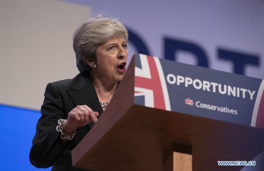 (PORTRAITS)BRITAIN-LONDON-THERESA MAY