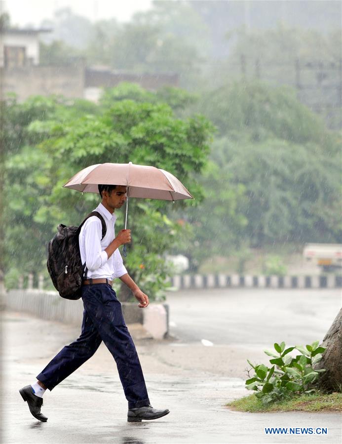 KASHMIR-JAMMU-RAINS