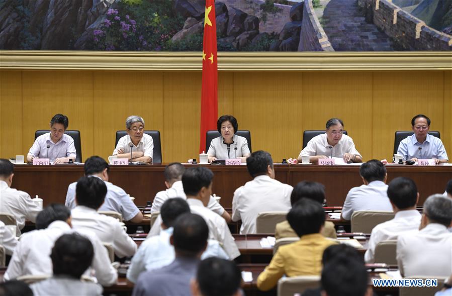 CHINA-BEIJING-SUN CHUNLAN-HEALTHY CHINA ACTION (CN)