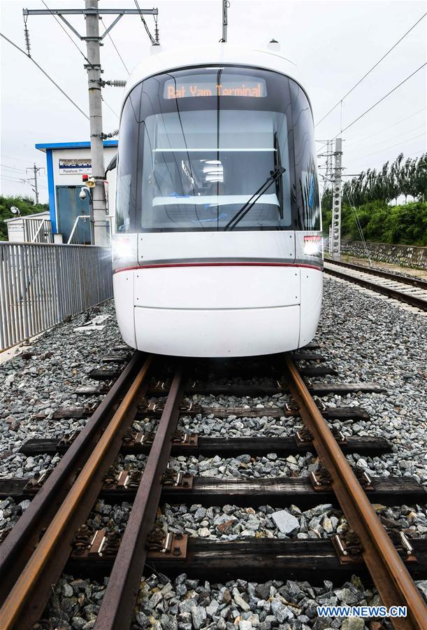 CHINA-JILIN-CHANGCHUN-ISRAEL-LIGHT RAIL TRAINS (CN)