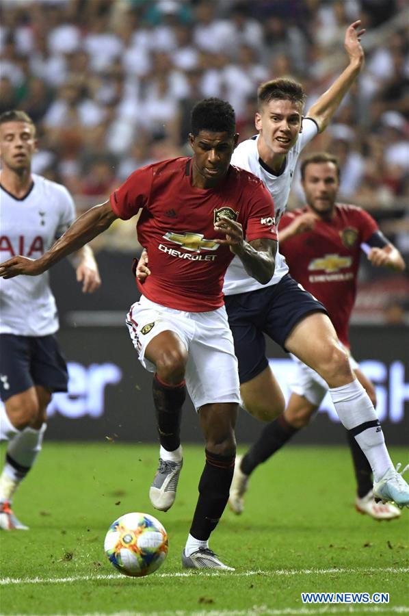 (SP)CHINA-SHANGHAI-FOOTBALL-INTERNATIONAL CHAMPIONS CUP-MANCHESTER UNITED VS TOTTENHAM HOTSPUR (CN)