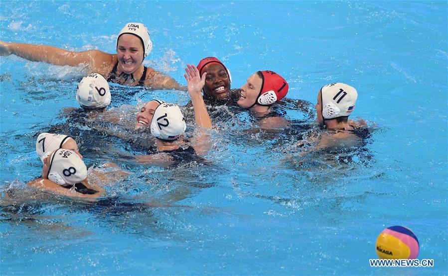 (SP)SOUTH KOREA-GWANGJU-FINA WORLD CHAMPIONSHIPS-WOMEN'S WATERPOLO FINAL-USA VS ESP