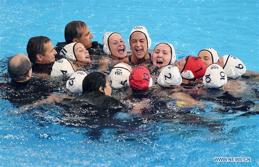 (SP)SOUTH KOREA-GWANGJU-FINA WORLD CHAMPIONSHIPS-WOMEN'S WATERPOLO FINAL-USA VS ESP