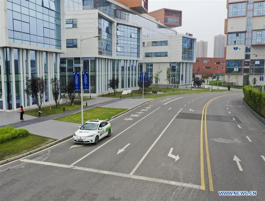 CHINA-CHONGQING- 5G-BASED SELF-DRIVING PILOT ZONE-LAUNCH (CN)