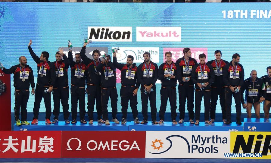 (SP)SOUTH KOREA-GWANGJU-FINA WORLD CHAMPIONSHIPS-MEN'S WATERPOLO FINAL-ITA VS ESP