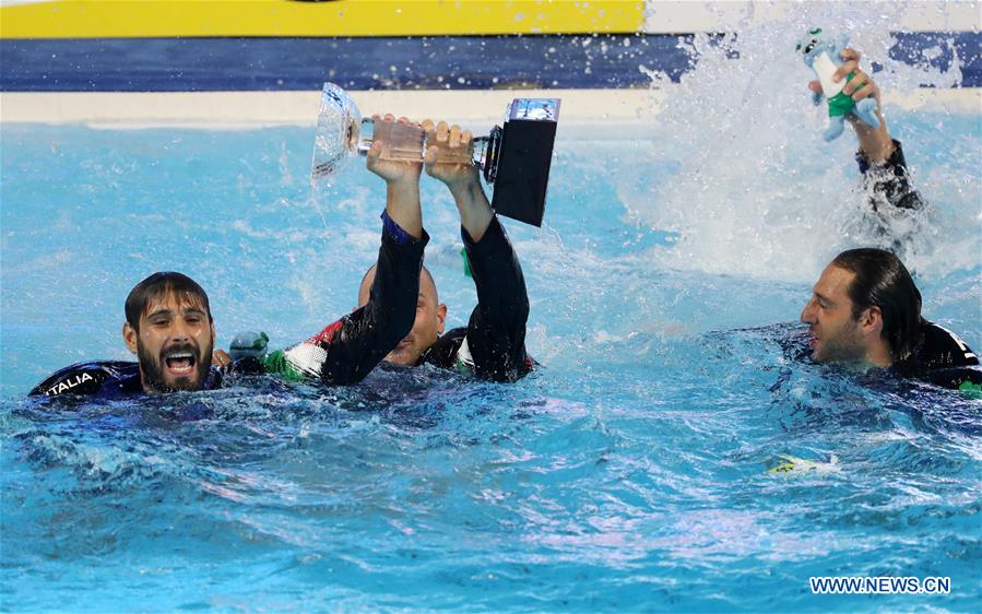 (SP)SOUTH KOREA-GWANGJU-FINA WORLD CHAMPIONSHIPS-MEN'S WATERPOLO FINAL-ITA VS ESP