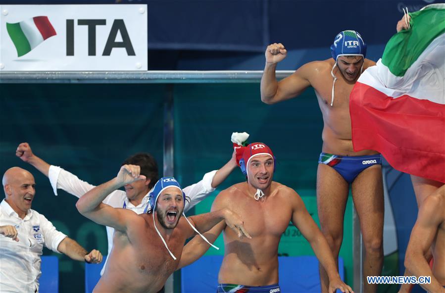 (SP)SOUTH KOREA-GWANGJU-FINA WORLD CHAMPIONSHIPS-MEN'S WATERPOLO FINAL-ITA VS ESP