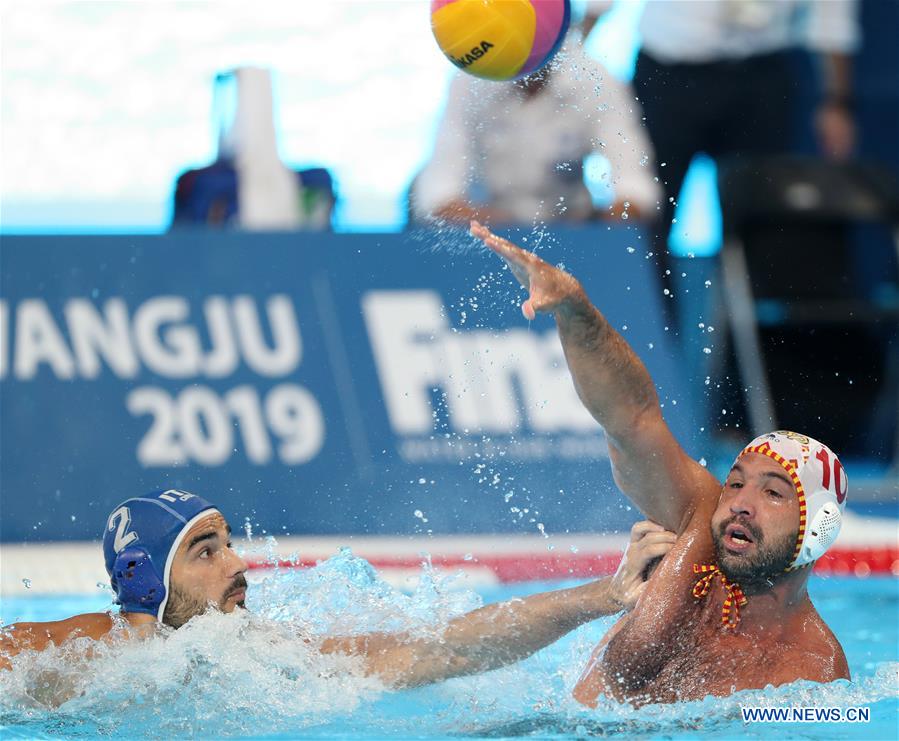 (SP)SOUTH KOREA-GWANGJU-FINA WORLD CHAMPIONSHIPS-MEN'S WATERPOLO FINAL-ITA VS ESP