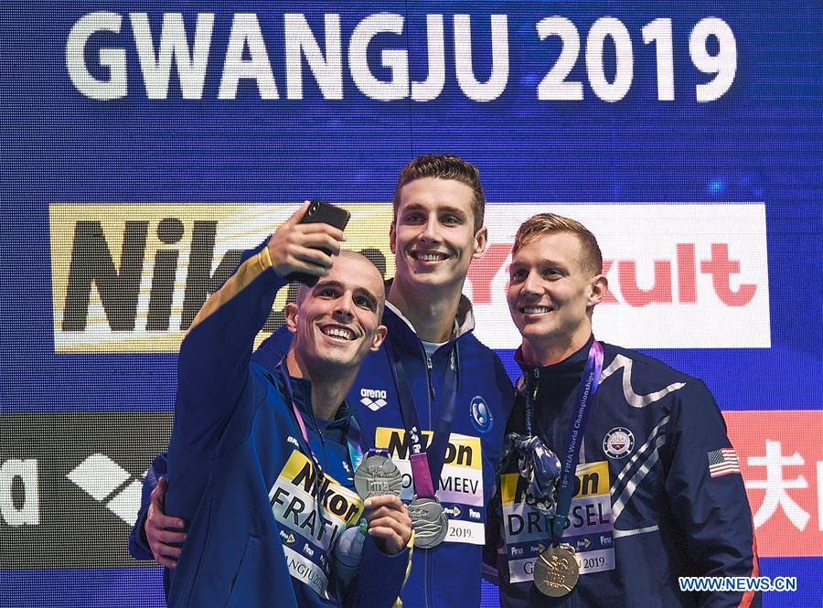 (SP)SOUTH KOREA-GWANGJU-FINA WORLD CHAMPIONSHIPS-SWIMMING-DAY 7