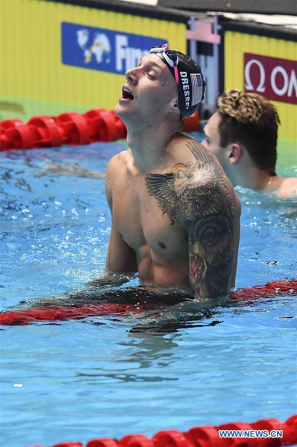 (SP)SOUTH KOREA-GWANGJU-FINA WORLD CHAMPIONSHIPS-SWIMMING-DAY 7