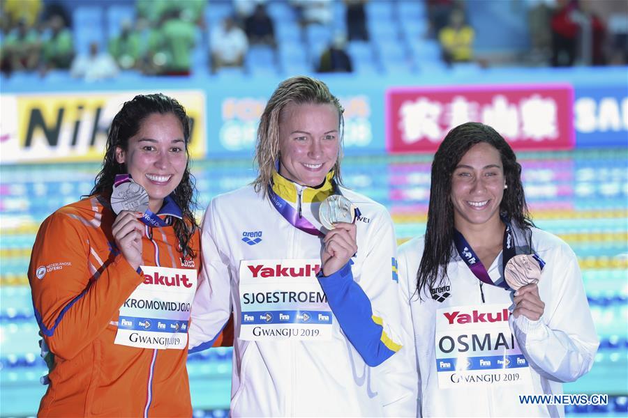 (SP)SOUTH KOREA-GWANGJU-FINA WORLD CHAMPIONSHIPS-SWIMMING-DAY 7