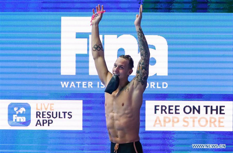 (SP)SOUTH KOREA-GWANGJU-FINA WORLD CHAMPIONSHIPS-SWIMMING-DAY 7