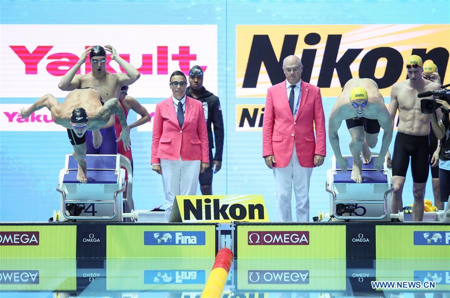 (SP)SOUTH KOREA-GWANGJU-FINA WORLD CHAMPIONSHIPS-SWIMMING-DAY 7