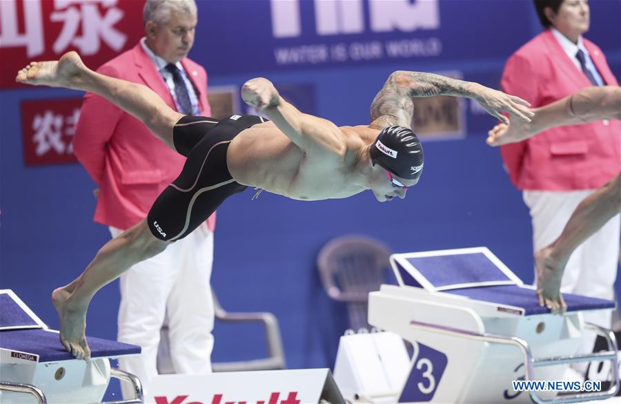 (SP)SOUTH KOREA-GWANGJU-FINA WORLD CHAMPIONSHIPS-SWIMMING-DAY 7