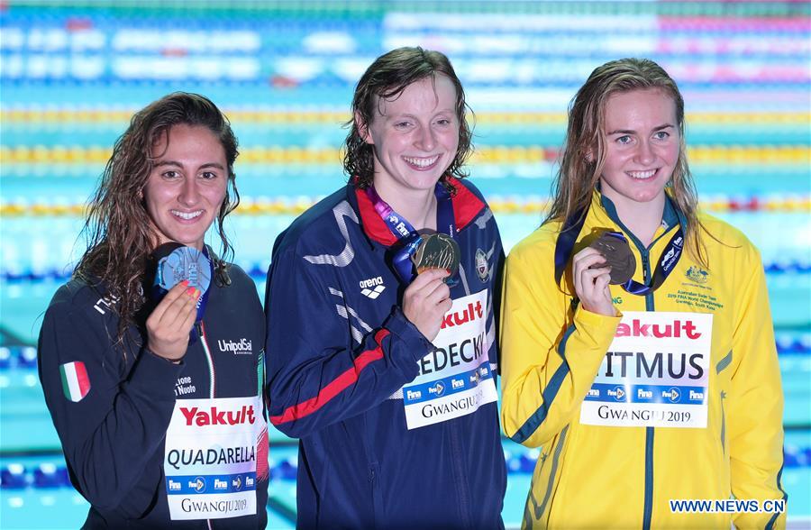 (SP)SOUTH KOREA-GWANGJU-FINA WORLD CHAMPIONSHIPS-SWIMMING-DAY 7