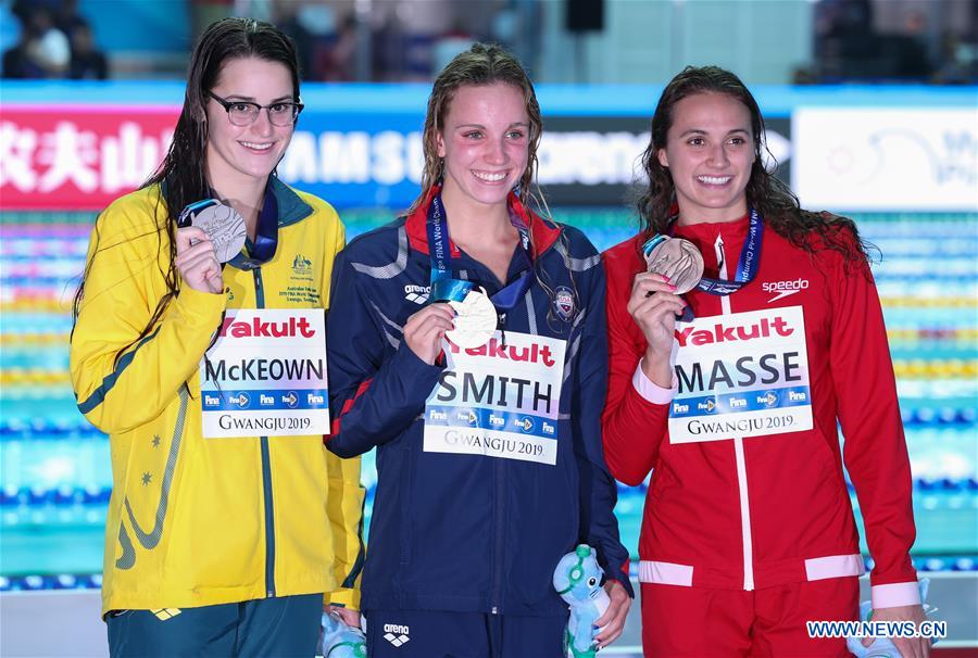 (SP)SOUTH KOREA-GWANGJU-FINA WORLD CHAMPIONSHIPS-SWIMMING-DAY 7