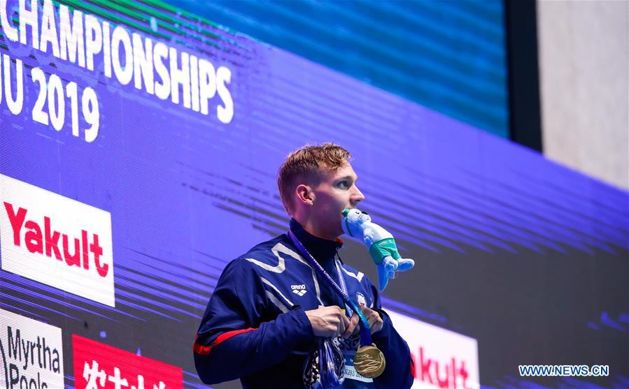 (SP)SOUTH KOREA-GWANGJU-FINA WORLD CHAMPIONSHIPS-SWIMMING-DAY 7