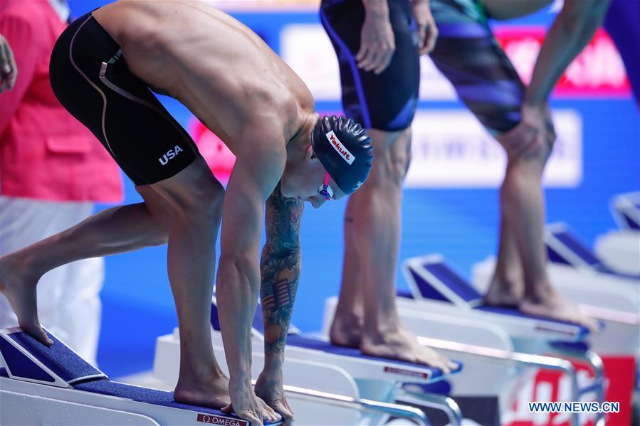 (SP)SOUTH KOREA-GWANGJU-FINA WORLD CHAMPIONSHIPS-SWIMMING-DAY 7