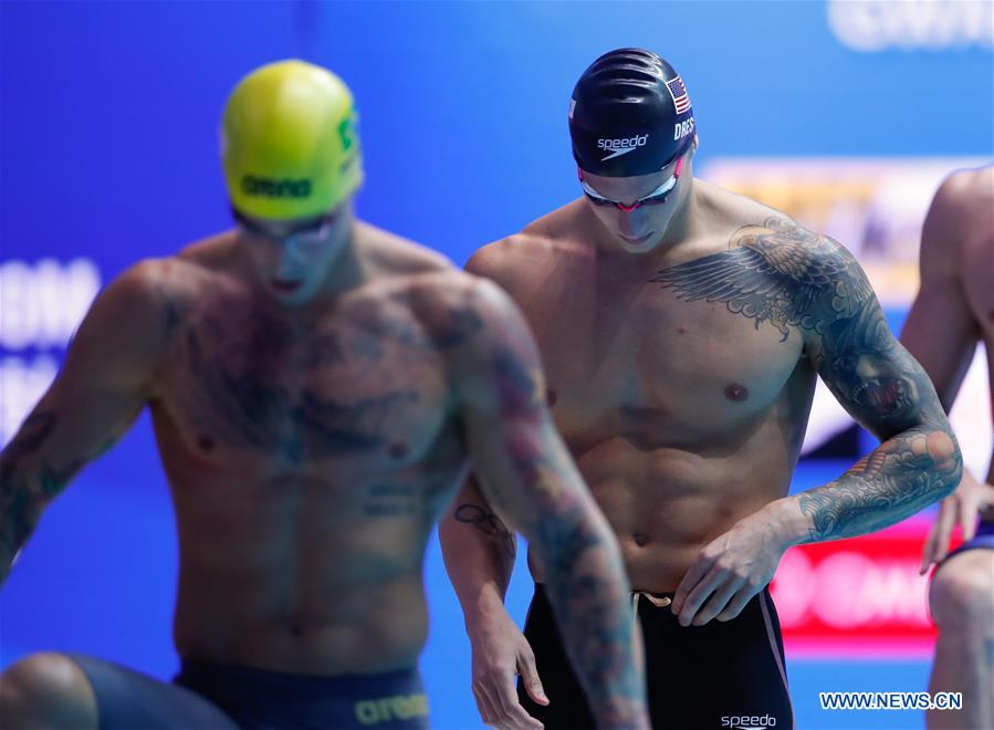 (SP)SOUTH KOREA-GWANGJU-FINA WORLD CHAMPIONSHIPS-SWIMMING-DAY 7