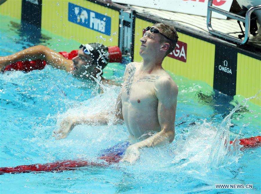 (SP)SOUTH KOREA-GWANGJU-FINA WORLD CHAMPIONSHIPS-SWIMMING-DAY 8