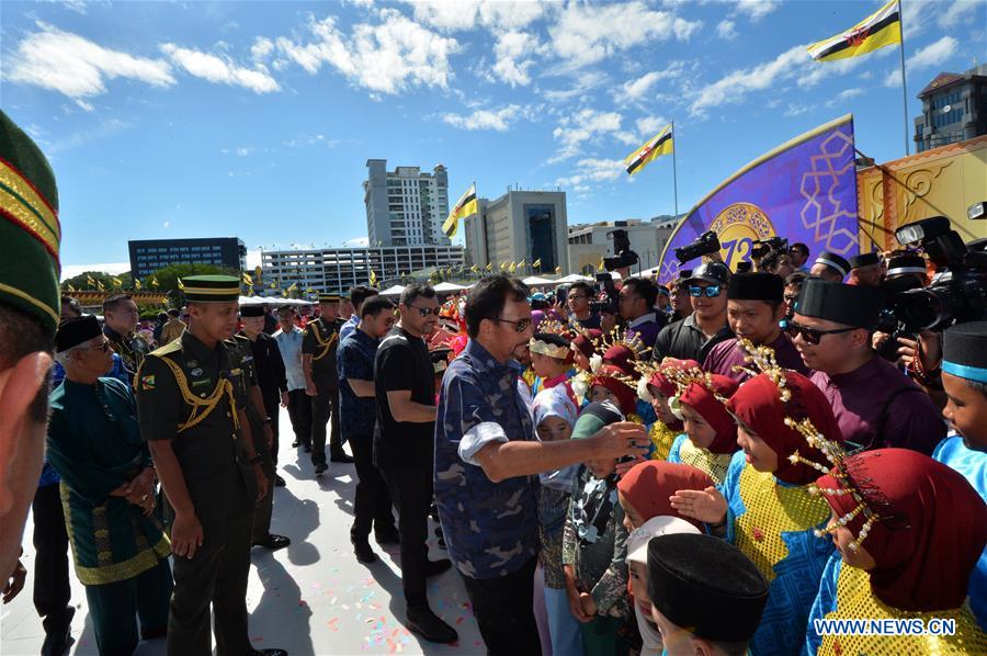 BRUNEI-BANDAR SERI BEGAWAN-CEREMONY-MONARCH