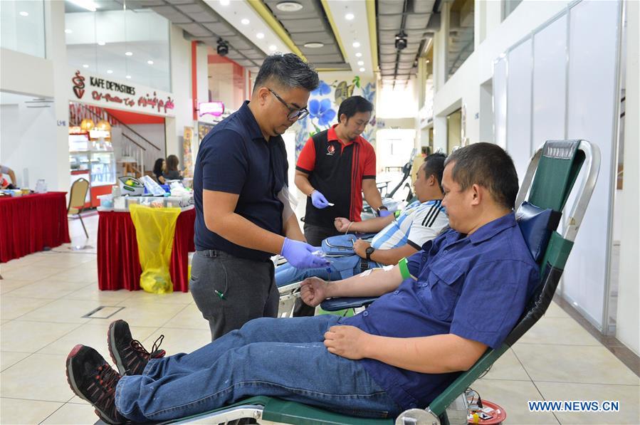 BRUNEI-BANDAR SERI BEGAWAN-BLOOD DONATION