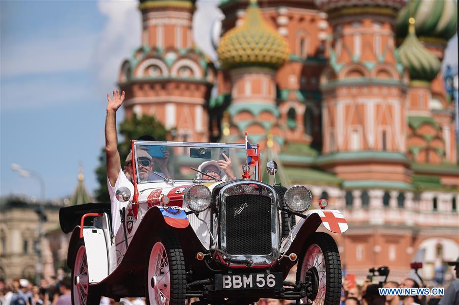 RUSSIA-MOSCOW-CLASSIC CAR RALLY