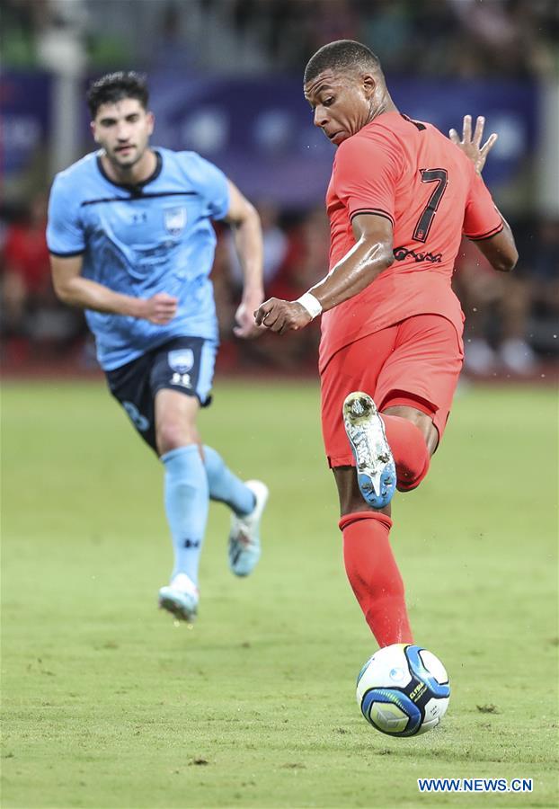 (SP)CHINA-JIANGSU-SUZHOU-INTERNATIONAL SUPER CUP-PSG-SYDNEY FC(CN)