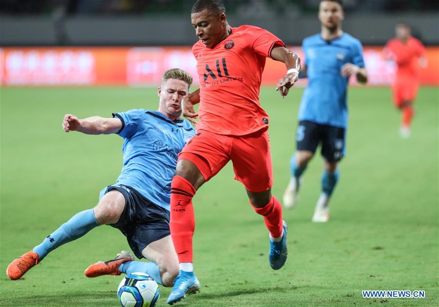 (SP)CHINA-JIANGSU-SUZHOU-INTERNATIONAL SUPER CUP-PSG-SYDNEY FC(CN)