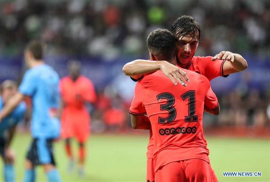 (SP)CHINA-JIANGSU-SUZHOU-INTERNATIONAL SUPER CUP-PSG-SYDNEY FC(CN)