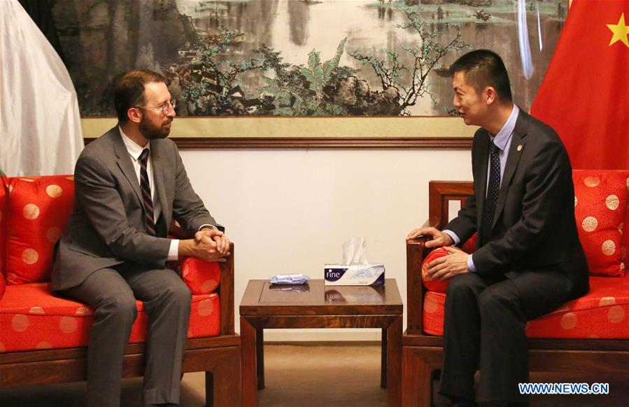 MIDEAST-RAMALLAH-UNRWA-CHINA-DONATION