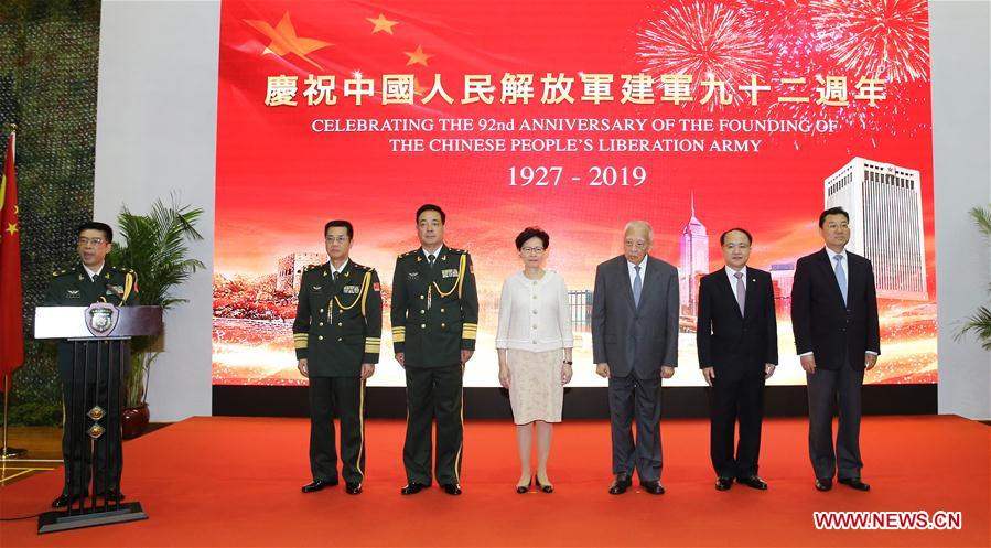 CHINA-HONG KONG-PLA GARRISON-RECEPTION (CN)