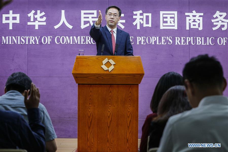CHINA-BEIJING-MINISTRY OF COMMERCE-PRESS CONFERENCE (CN)