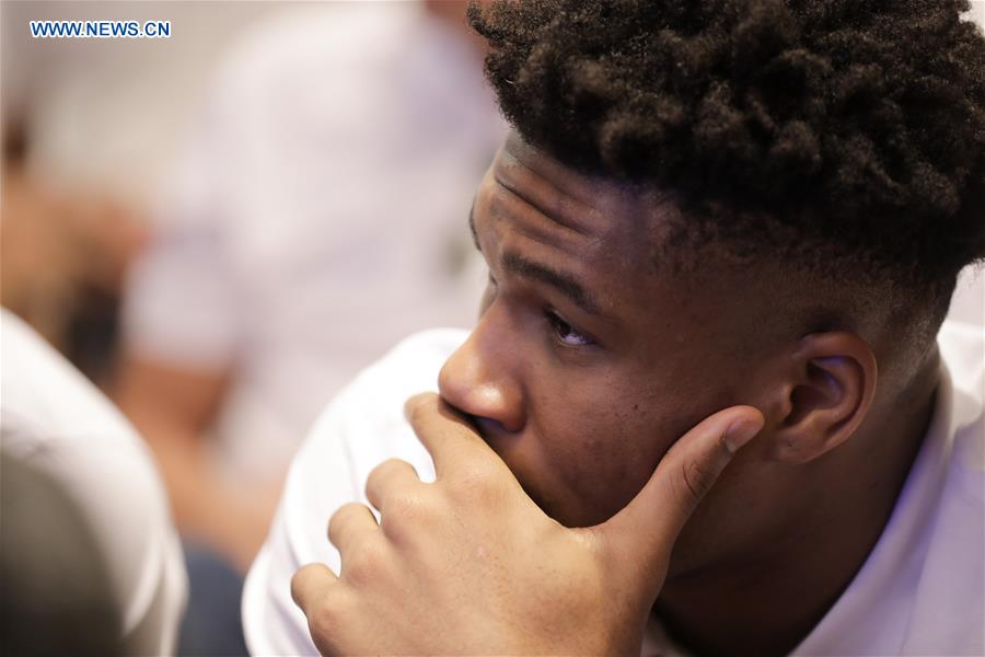 (SP)GREECE-ATHENS-FIBA WORLD CUP-GREEK NATIONAL TEAM-PRESENTATION