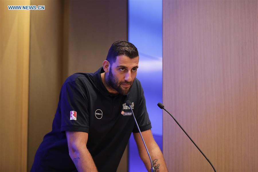 (SP)GREECE-ATHENS-FIBA WORLD CUP-GREEK NATIONAL TEAM-PRESENTATION