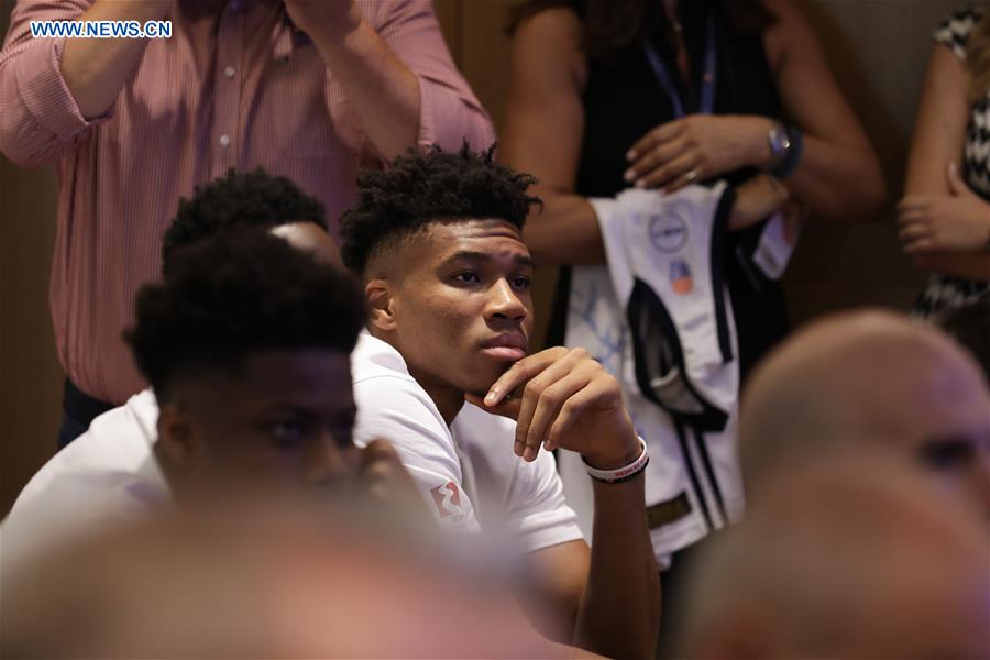 (SP)GREECE-ATHENS-FIBA WORLD CUP-GREEK NATIONAL TEAM-PRESENTATION