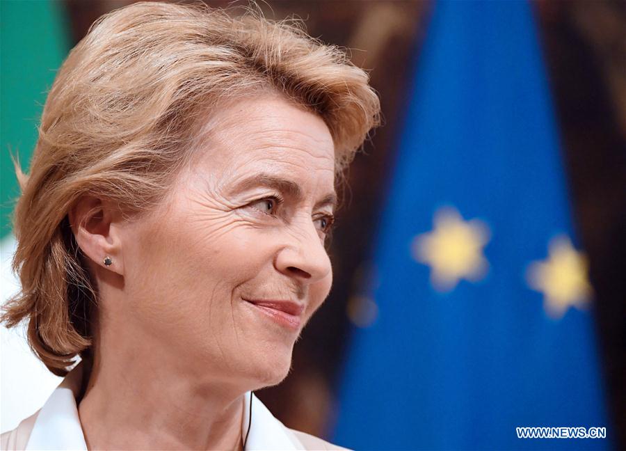 ITALY-ROME-EU COMMISSION-PRESIDENT-ELECT-NEW PACT ON MIGRATION