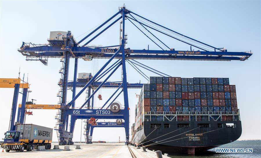 NAMIBIA-WALVIS BAY-CHINESE-BUILT CONTAINER TERMINAL-INAUGURATION
