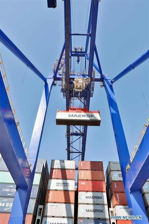 NAMIBIA-WALVIS BAY-CHINESE-BUILT CONTAINER TERMINAL-INAUGURATION