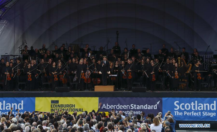 BRITAIN-EDINBURGH-INTERNATIONAL FESTIVAL-OPENING EVENT