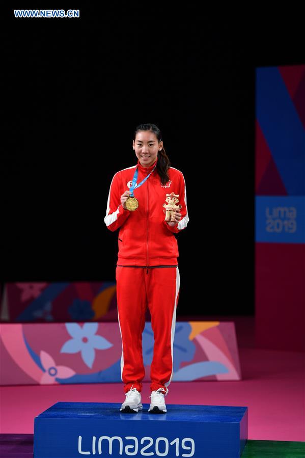 (SP)PERU-LIMA-BADMINTON-PAN AMERICAN 2019-FINALS 