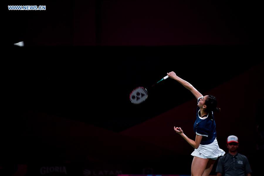 (SP)PERU-LIMA-BADMINTON-PAN AMERICAN 2019-FINALS 
