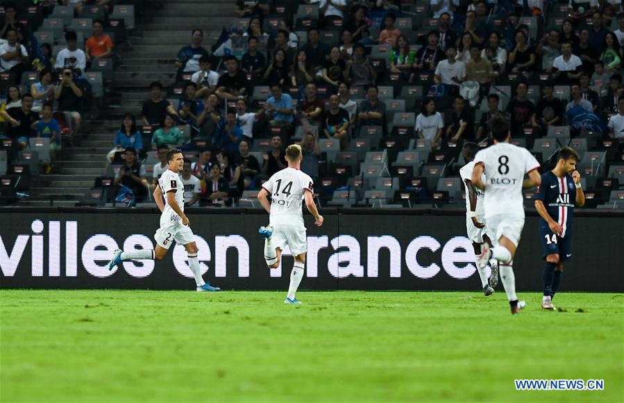 (SP)CHINA-SHENZHEN-FOOTBALL-CHAMPIONS TROPHY-PSG-RENNES(CN)