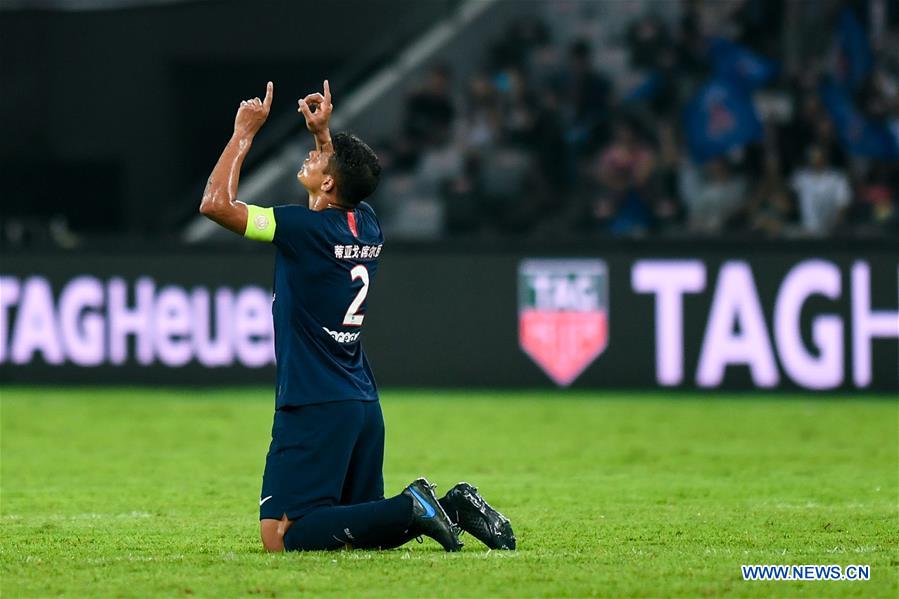 (SP)CHINA-SHENZHEN-FOOTBALL-CHAMPIONS TROPHY-PSG-RENNES(CN)