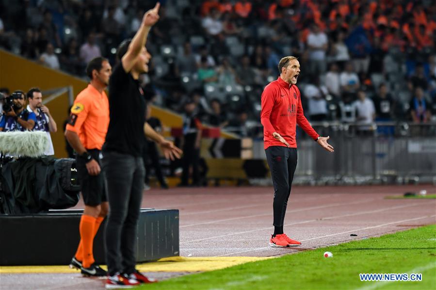 (SP)CHINA-SHENZHEN-FOOTBALL-CHAMPIONS TROPHY-PSG-RENNES(CN)