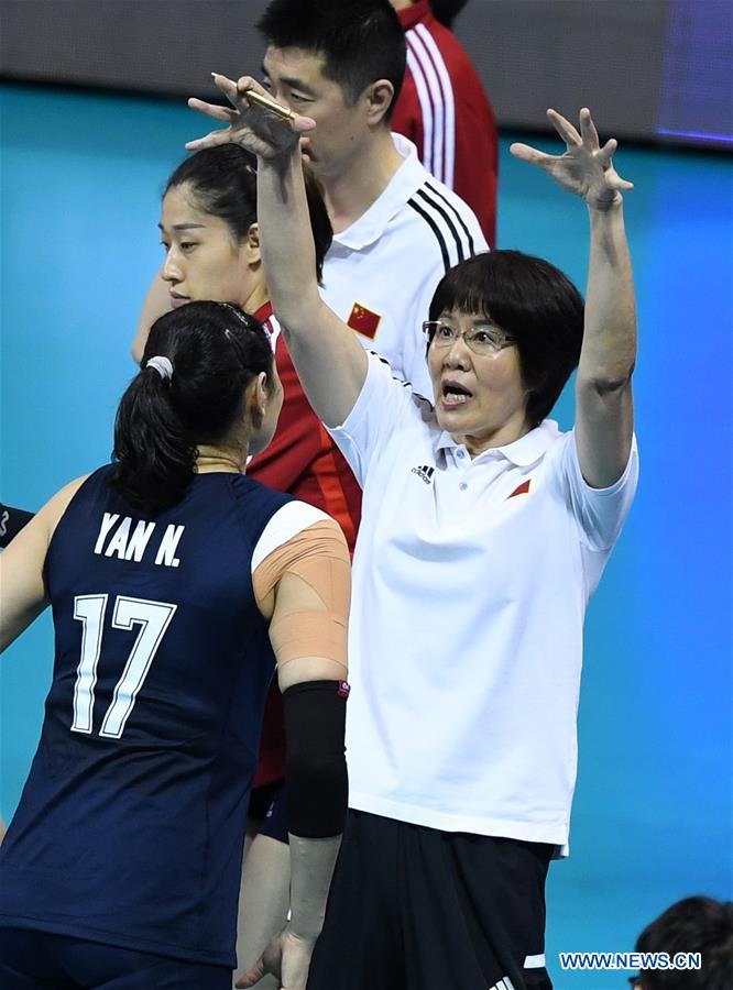 (SP)CHINA-NINGBO-FIVB-TOKYO VOLLEYBALL QUALIFICATION-CHN VS GER(CN)