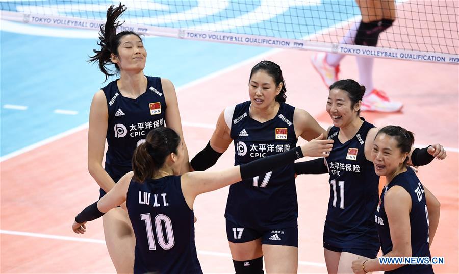 (SP)CHINA-NINGBO-FIVB-TOKYO VOLLEYBALL QUALIFICATION-CHN VS GER(CN)